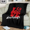 Love Bulldogs Premium Blanket