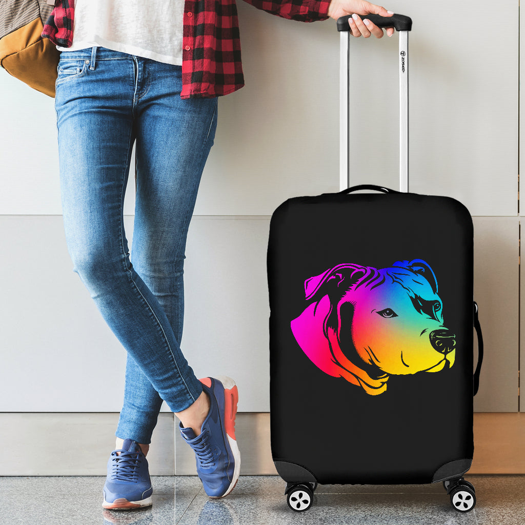 Rainbow Pit Luggage Cover