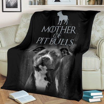 Mother of Pit Bulls Premium Blanket
