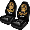 Pitbull Mom Car Seat Cover (set of 2)