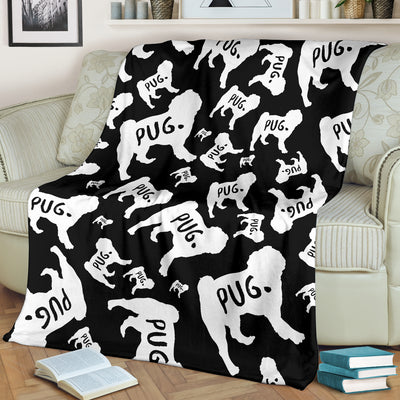 Bunch of Pugs Premium Blanket