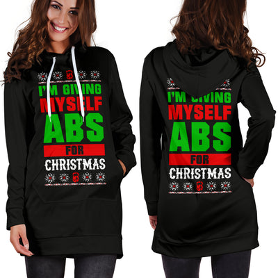 Abs For Christmas Hoodie Dress