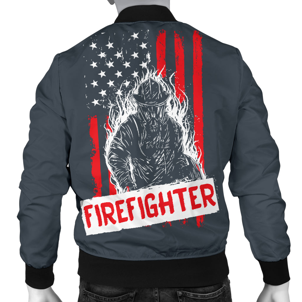 Firefighter Men's Bomber Jacket