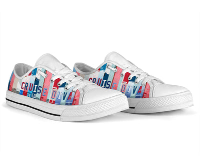 Cruise Diva Low Top Shoes - Nautical