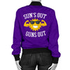 Sun's Out Guns Out Women's Bomber Jacket