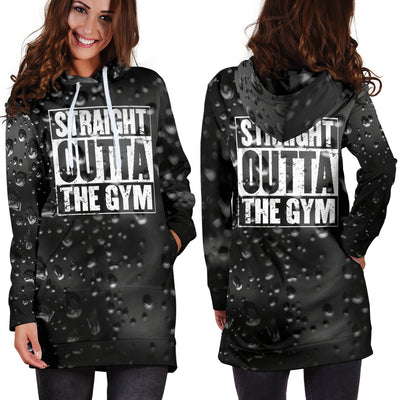 Straight Outta The Gym Hoodie Dress