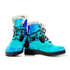 Grunge PS Womens Faux Fur Leather Boots - gaming bestseller