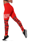 Getting Drunk Xmas Leggings