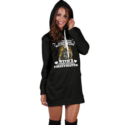 Fell In Love With Firefighter Hoodie Dress