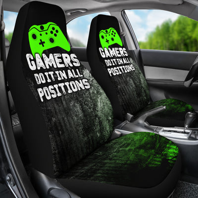 XB Gamer Positions Car Seat Covers (set of 2)
