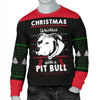 Better With A Pit Bull Men's Ugly Xmas Sweater