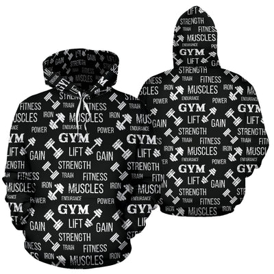 Gym Strength Hoodies