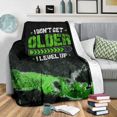 I Don't Get Older I Level Up Premium Blanket