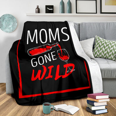Moms Gone Wild Premium Blanket