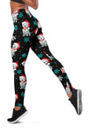 Snowy Pit Bulls Xmas Leggings