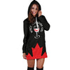 Winey Canadian Girl Hoodie Dress