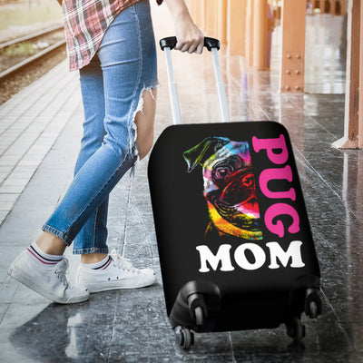 Pug Mom Luggage Covers