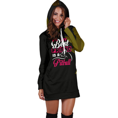 Pitbull Best Friend Hoodie Dress