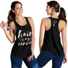 Hair Is My Canvas Women's Racerback Tank - Hairstylist Bestseller