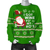 Wine Fo My Ho's Women's Ugly Xmas Sweater