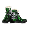 Crazy Gamer Mens Faux Fur Leather Boots