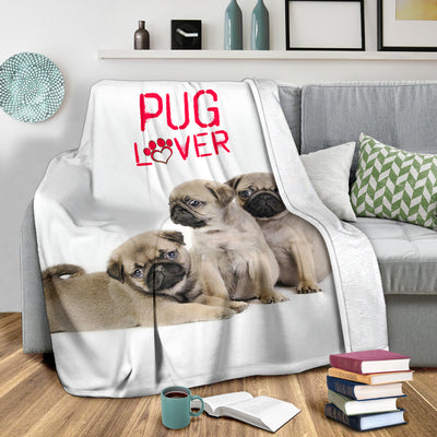 Pug Lover Premium Blanket