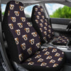 Bulldog Face Car Seat Covers