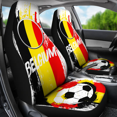 Belgium Soccer Car Seat Covers
