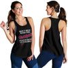 Don't Mess With This Hairstylist Women's Racerback Tank