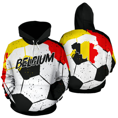 Belgium Soccer Hoodie