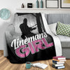 Lineman's Girl Premium Blanket