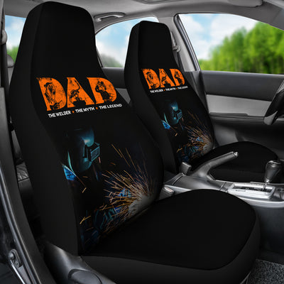 Welder Dad Car Seat Covers