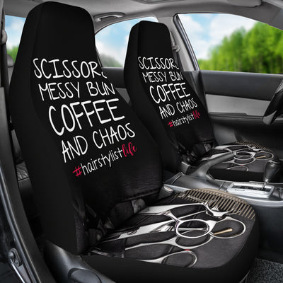 Hairstylist Life Car Seat Covers (set of 2)