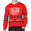 Getting Drunk Men's Ugly Xmas Sweater