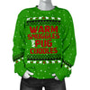 Warm Snuggles Pug Cuddles Women's Ugly Xmas Sweater