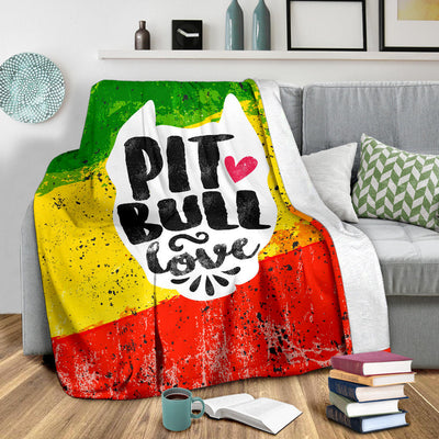 Pit Bull Love Premium Blanket