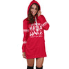 Deck The Halls With Wine Hoodie Dress