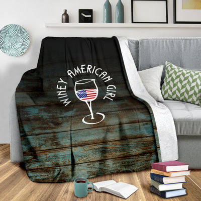 Winey American Girl Premium Blanket