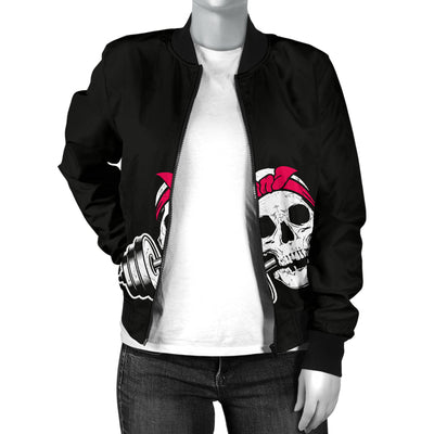 Cardi Oh Look Weights Women's Bomber Jacket