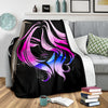 Hair Watercolor Premium Blanket