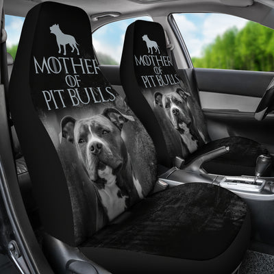 Mother of Pit Bulls Car Seat Covers (set of 2)