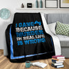 Game Because Murder Is Wrong PS Premium Blanket
