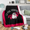 Go Pug Yourself Premium Blanket