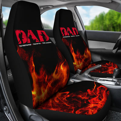 Firefighter Dad Car Seat Covers - firefighter bestseller
