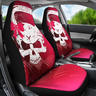 Kettlebell Skull Car Seat Covers (set of 2)