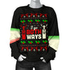 I Go Both Ways Women's Ugly Xmas Sweater