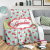 Grandma Floral Premium Blanket