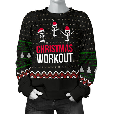 Christmas Workout Ugly Xmas Sweater