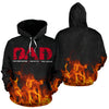 Firefighter Dad Hoodie