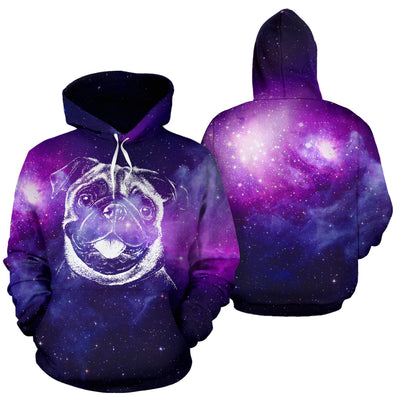 Galaxy Pug Hoodie